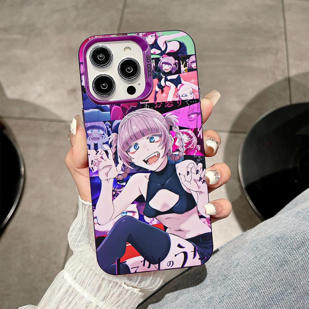Call Night Nazuna Purple Translucent Mobile Phone Case for iPhone 17 16 15 14 13 12 11 X XR XS Air Pro Max Plus Colorful Cover iPhone 13