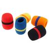 1 Piece High Density Thickened Foam Mic Cover Wear Resistant Protective Sponge Sleeve for KTV Stage Meeting Performance