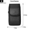 Hot sale Mobile Phone Waist Bag Men Women Small Nylon Cell Holster Storage Fanny Pack Purse with Belt Loop Bum 4 Size