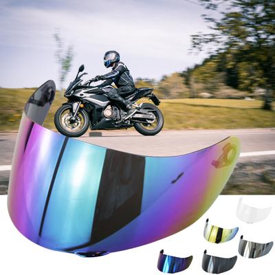 Lente confiável para capacete de motocicleta PC resistente anti-ultravioleta