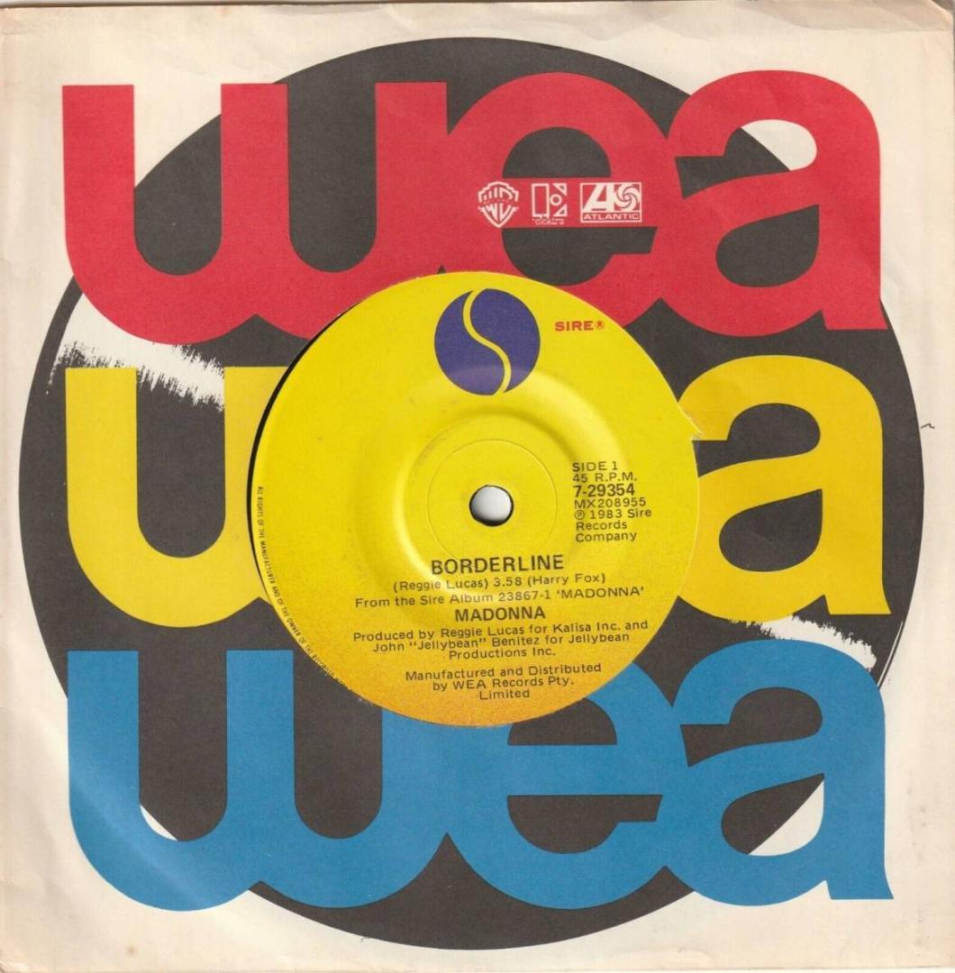 

[USED] Madonna Borderline (7 Edit) Australian 7