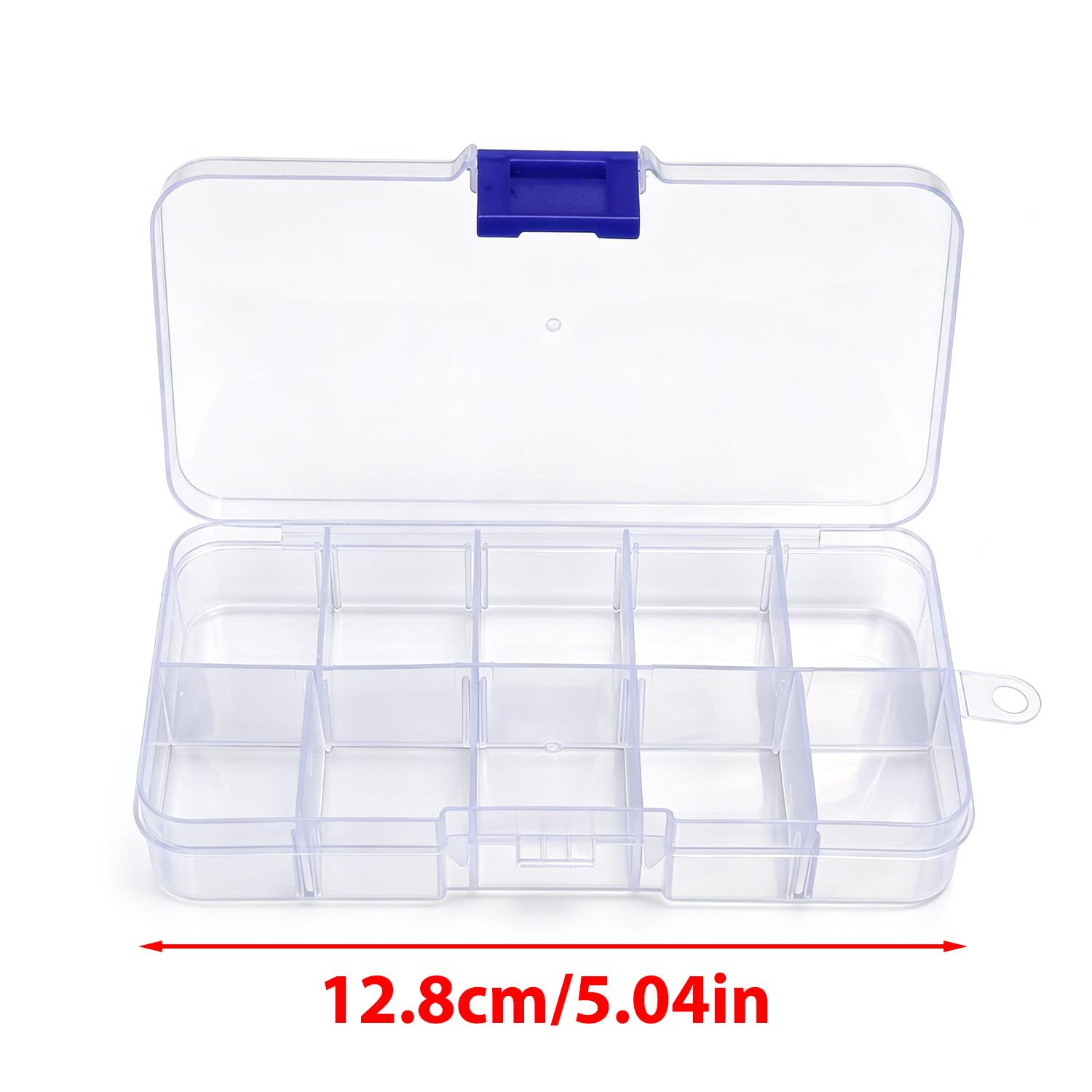 

Storage Box Transparent Plastic Box Packaging Box Paper Clip Storage Portable Handheld DIY Handmade Material Desktop Storage