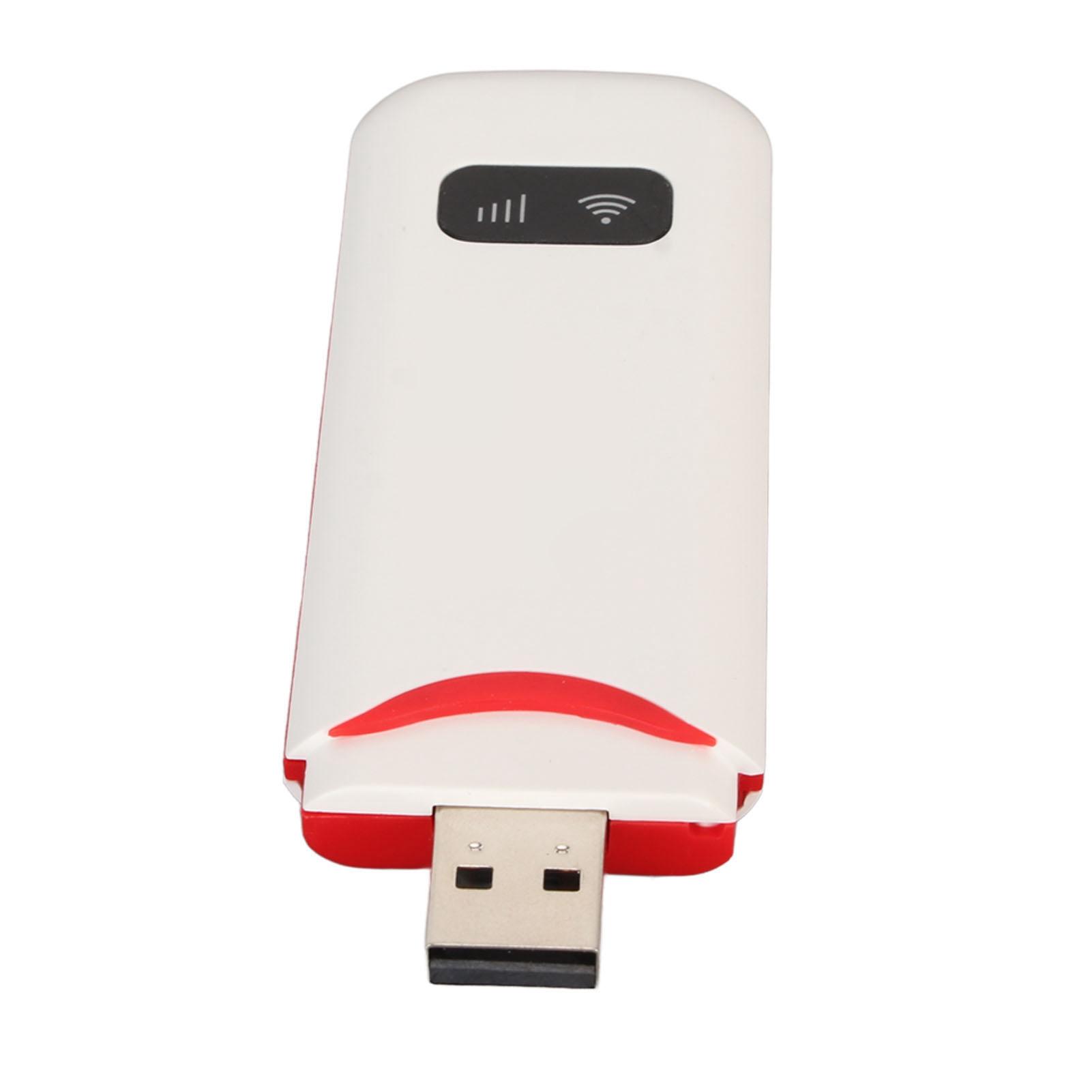

4G Mobile WiFi SIM Card Slot 300Mbps Unlocking Pocket Hotspot Device Wireless Network Router White