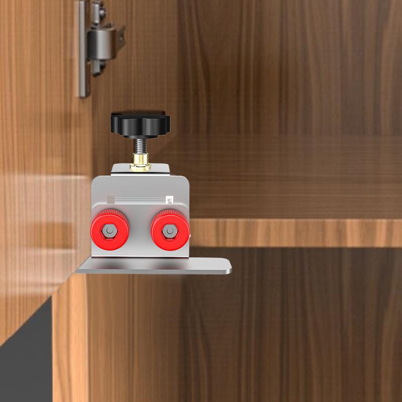Cabinet Door Mounting Jig Cabinets Frame Clamp Household Hidden Door Stainless Steel Mounting Support Woodworking Tools