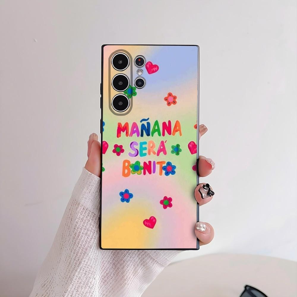 K-Karol G Manana Sera Bonito Phone Case For Samsung Galaxy S25 S24 S22 S23 Ultra S21 S20 Plus Frosted Non-Slip Full Soft Cover
