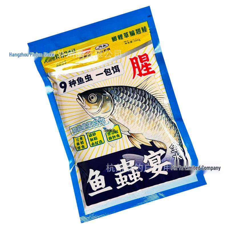 Western Style Fish Worm Feast Stinky Bait Lure, 260g, 100 Bags