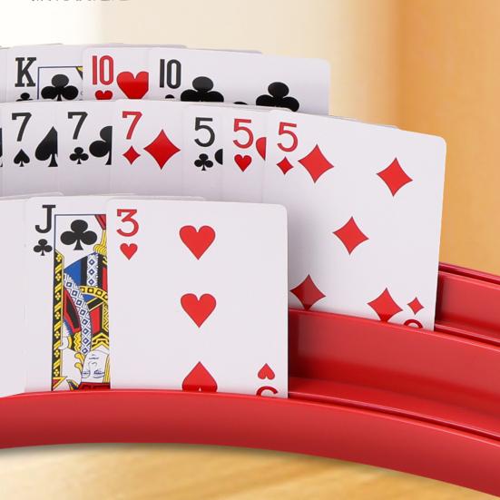 3 Layers Poker Card Holder Little Hands Kids Seniors Arthritis Hands-Free