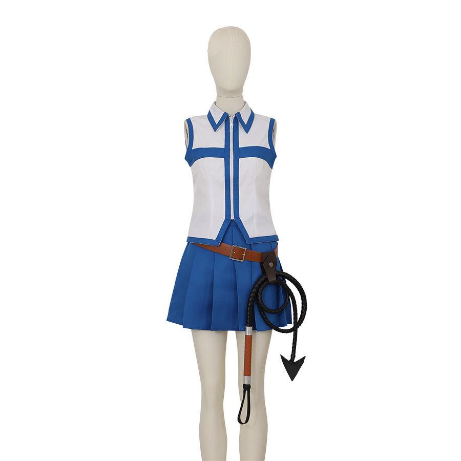 Nouveau Cosplay Anime Lucy Queue Costume Cœurphilia Cancer Lion Robe Vêtement Fête d'Halloween XXS