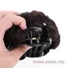 Elastic Hair Clips Wig Synthesis Hairpiece Claw Clip Fashion Hair Accessories