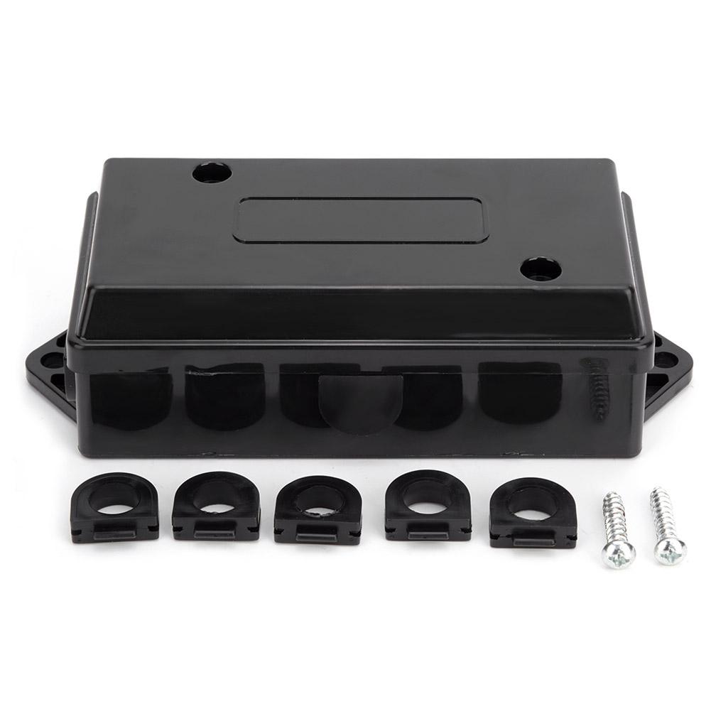 

US 7 Way Trailer Wiring Junction Box Waterproof Wire Cord Junction Box
