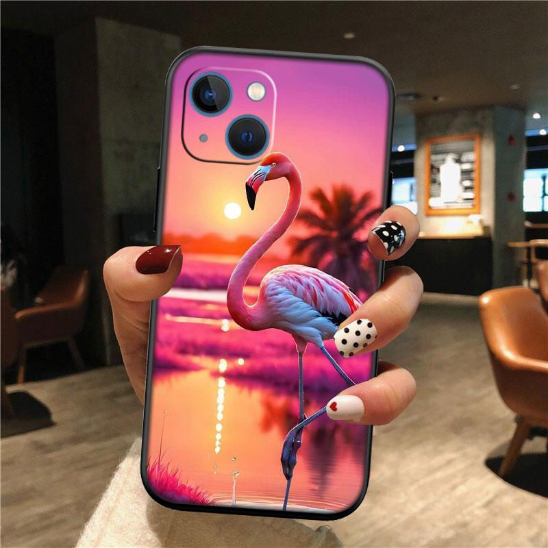 IK28 Flamingos Pink New High-End Shell Phone Case for iPhone SE X XS XR 16E 17 11 Pro Max 8 7 6 6s Plus Air