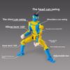 3D Printed Invincible Boy Invincible Mark Titan13 T13 Dummy13 Multi-Jointed Movable Action Figure Desktop Ornament