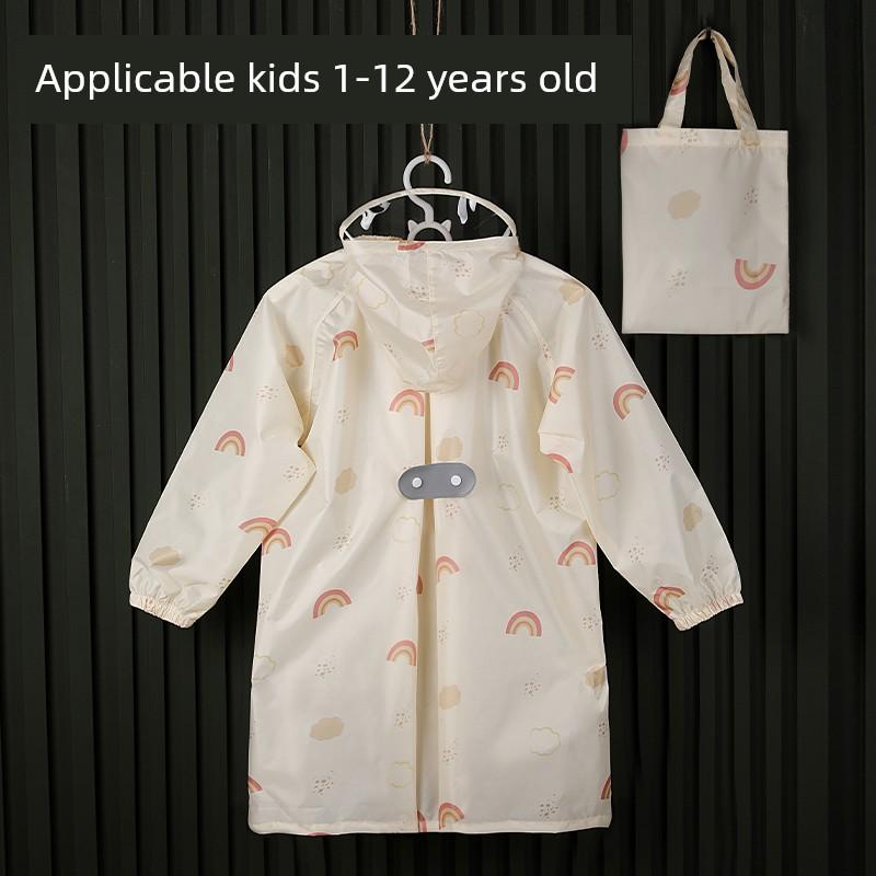 Kids Raincoat Girl 4-Year-Old Boy 8 Baby Girl Poncho Lightweight Breathable Primary School Kindergarten for School