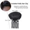 1pcs Puff Hair Head Cushion Invisible Volume Hair Base Fluffy Hair Pad Sponge Clip Bun DIY Hair Styling Tool For Women Girls