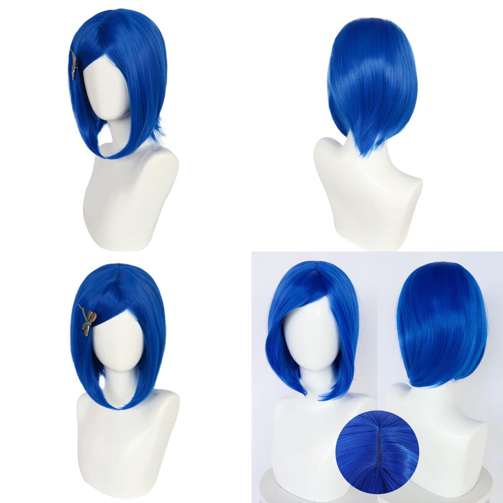 Coraline Den Hemmelige Dør Cosplay Paryk Med Højtemperatur Silke Til Rollespil Og Kostumefester