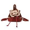 Cute Dog Pattern Pu Material Small Backpack With Breathable Design For Daily Use
