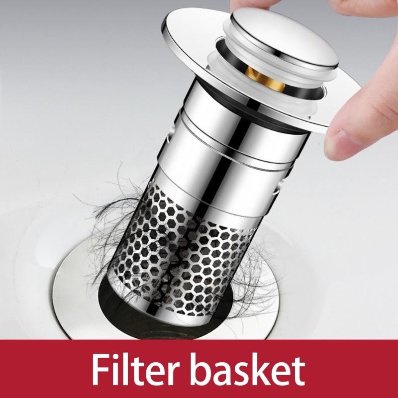 Practical Bathtubs Drain Stoppers And Drain Collector Bounces Designs Without Clog Filter Basket Accessory for Drain