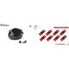 Koorinwoo 4 Sensors Buzzer 22mm Car Parking Sensor Kit Reverse Backup Radar Sound Alert Indicator Probe System 12V Parktronic