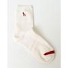 [26FW] Women's White Mid-Length Socks 3-Pair Set HISS6F221WT