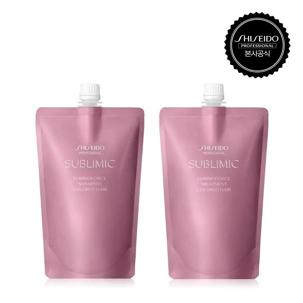 Sublimic Luminoforce Shampoo 450ml + Treatment 450ml (Refill)
