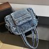 Denim Bag Women's Tote Bag Large Capacity Shoulder Crossbody Bag