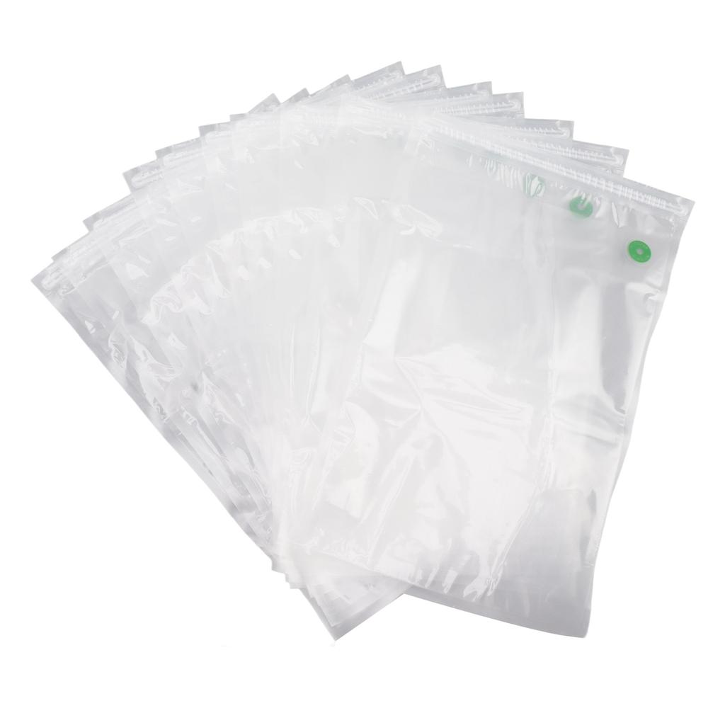 10pcs Vacuum Food Storage Bags Reusable Safe PE Vacuum Sled Food Storage Bag for Food Snack Storage Household
