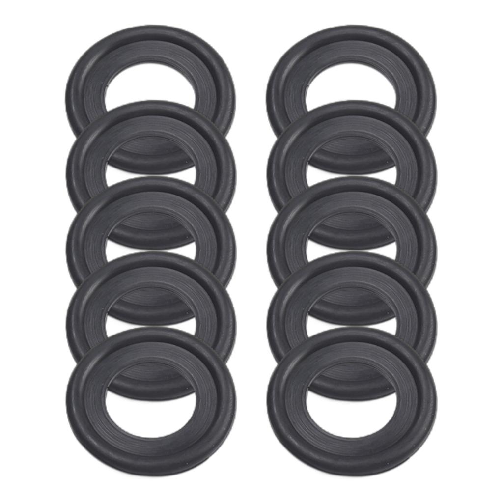 10Pcs M12- M14 Auto Engine Oil Drain Plug Gaskets Rubber Sealing Oil Drain Plug Gasket Washer Replacement 12616850