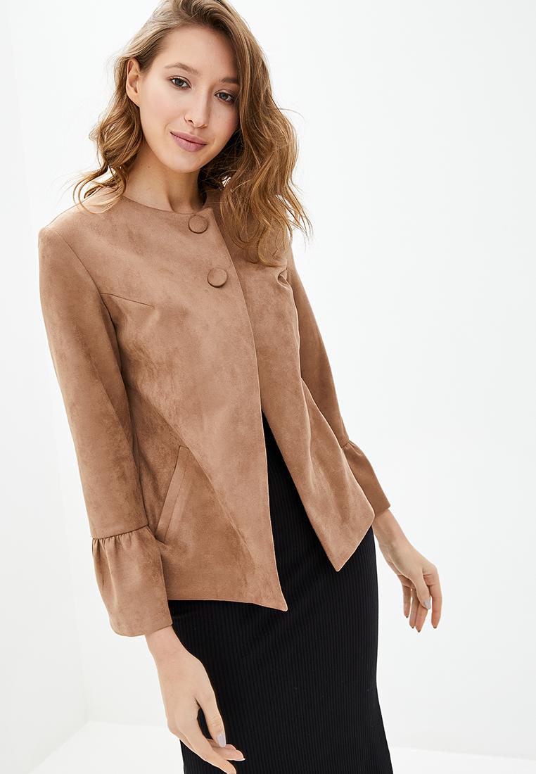 

Жакет Дамаск Luzana L молочний шоколад кольору