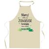 Kitchen Apron - Jogger Thank You Unforgettable Woman - Durable Cotton - Humorous Print - Made In France