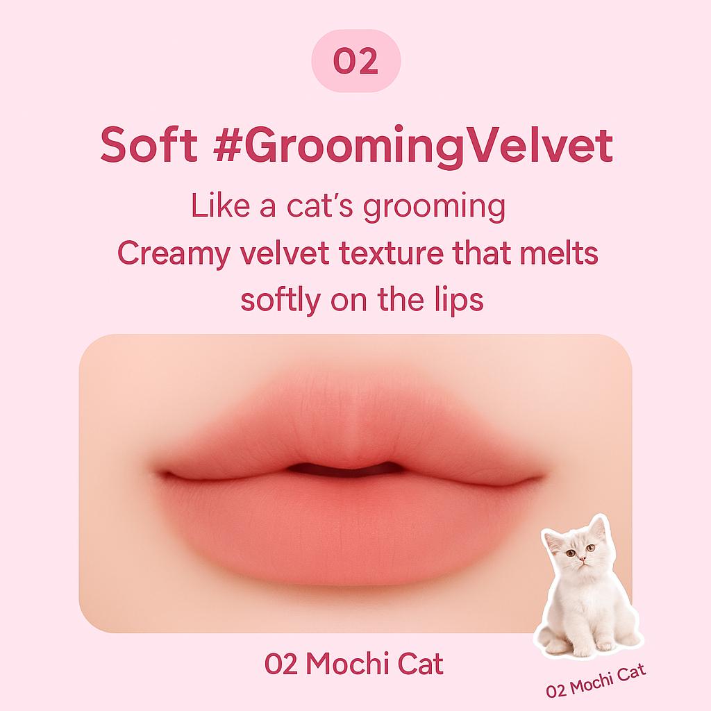 Daiso Cococaga by Forencos Grooming Velvet Tint (01 Innocent Cat)