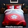 Ensemble de literie Sheffield United Football 1 housse de couette + 2 taies d'oreiller Doux Respirant Linge de lit domestique