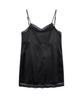 Tudument Satin Dot Sleeveless Dress_Black