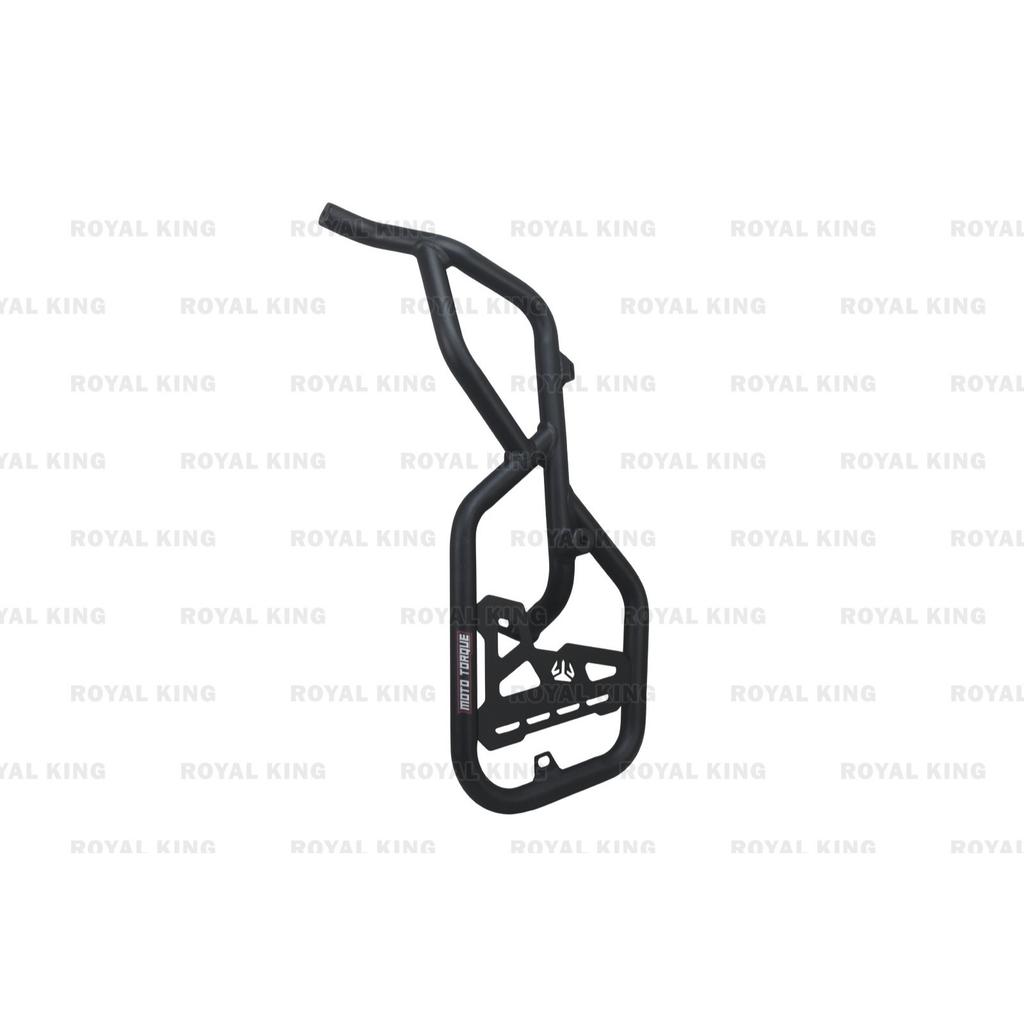 Black Crash Guard With "Slider Fit For Yezdi Adventure 334"
