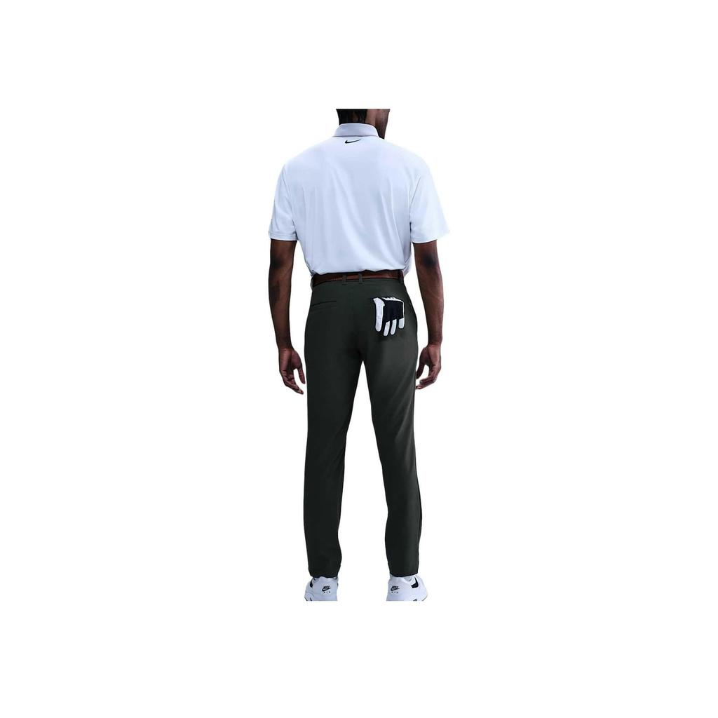 Nike Dri-Fit SS25 Tour Comfortable Soft Versatile Trendy Solid Color Golf Shirt Men Tops White IB1455-100