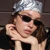 Geometric Metal Square Sunglasses Uv400 For Outdoor Activities And Fashion