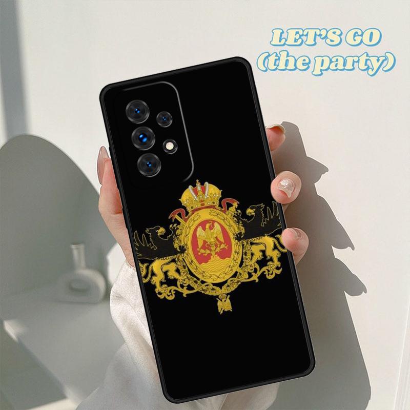 Russia Flag Coat Of Arms phone case For Samsung Galaxy A42 A31 A40 A51 A71 A32 A80 A91 A52 A72 A20e A21S A50 A70 A11 A12 Cover