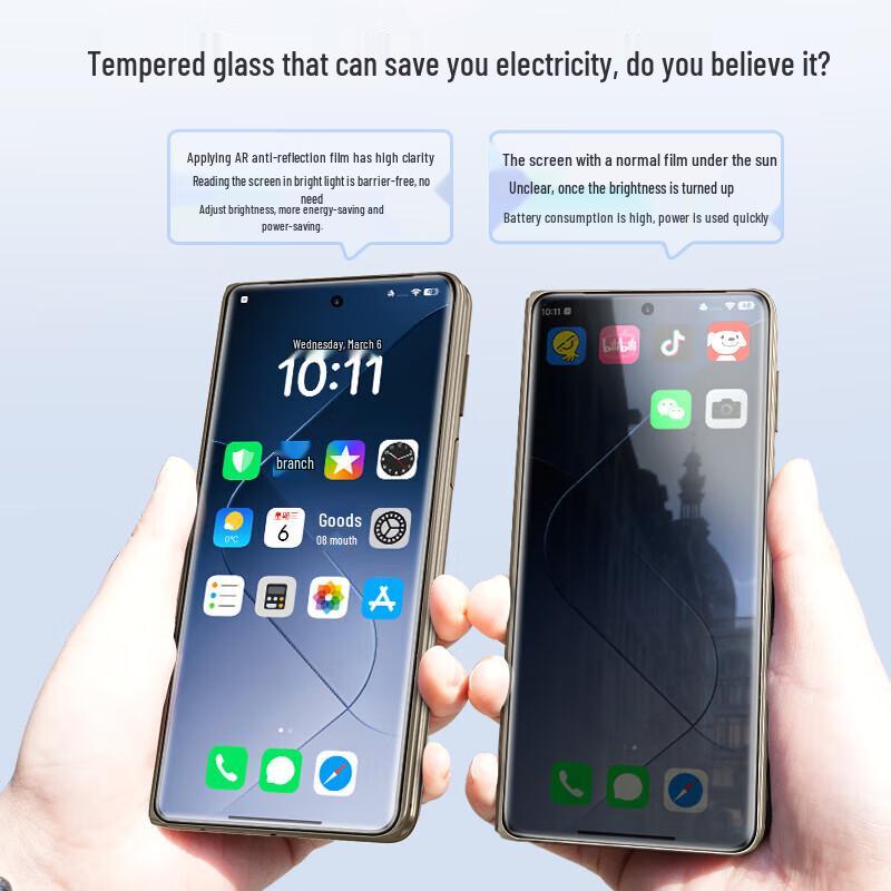 Huawei Mate X6 AR Tempered Glass Screen Protector