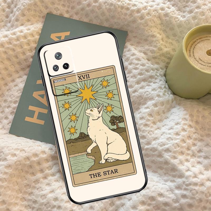 Tarot Card Cute Art Cats Case For Xiaomi 15 Ultra 13 14 11T 12T 13T 14T Pro POCO X7 Pro F5 F6 M6 X3 X5 X6 Pro Cover