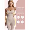 Plus-size Postpartum Shapewear Hip-lift Midriff Corset Seamless Crew Neck Strap Bodysuit