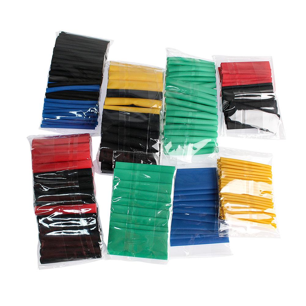 150-560pcs Heat Shrinkable Tube Connection Wire Cable Insulation Heat Shrinkable Combination Sleeving Electrical Cable Sleeving