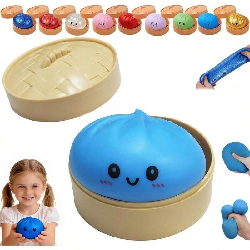 Dumpling Flour Filled Slow Rebound Squishy Ball