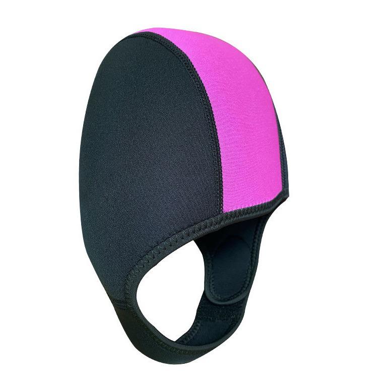 2,5 mm Neopren Tauchhaube, Badekappe für Sonnenschutz und Wärme beim Winterschwimmen, Surfen und Tauchen