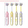 Antibacterial Cleaning Toothbrush For Children Three-sided Soft Bristle Toothbrush For Infants And Toddlers Aged 3-12