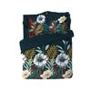 Housse de couette coton 6 pieces 220 x 240 cm Fleur d&amp;#39adison