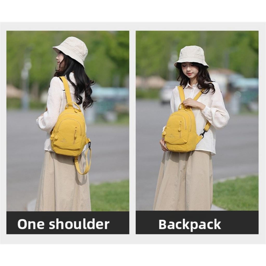 Damenmode Rucksack Multifunktional Große Kapazität Mehrschichtiger Rucksack Leicht Lässig Outdoor Reise Brusttasche , Vielseitige Umhängetasche