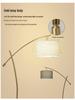 Nordic Style Floor Lamp: Versatile Bedside or Living Room Lighting