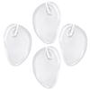 4pcs Insoles Comfort Healthy Material Non Slip Invisible Cushions Metatarsal Forefoot Pads Reusable Washable Toe Inserts