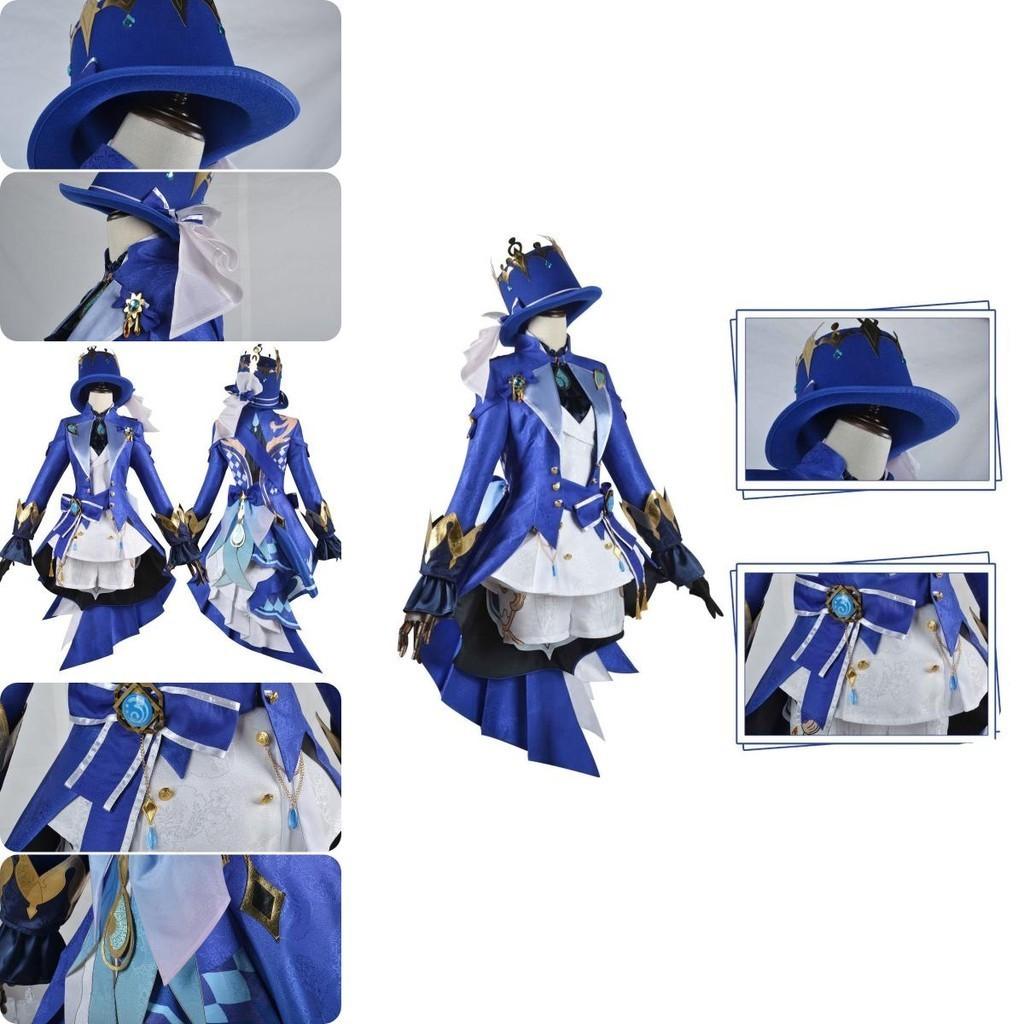Original Game Cosplay Costume Water Deity Fuka Rosenthal Mapleson