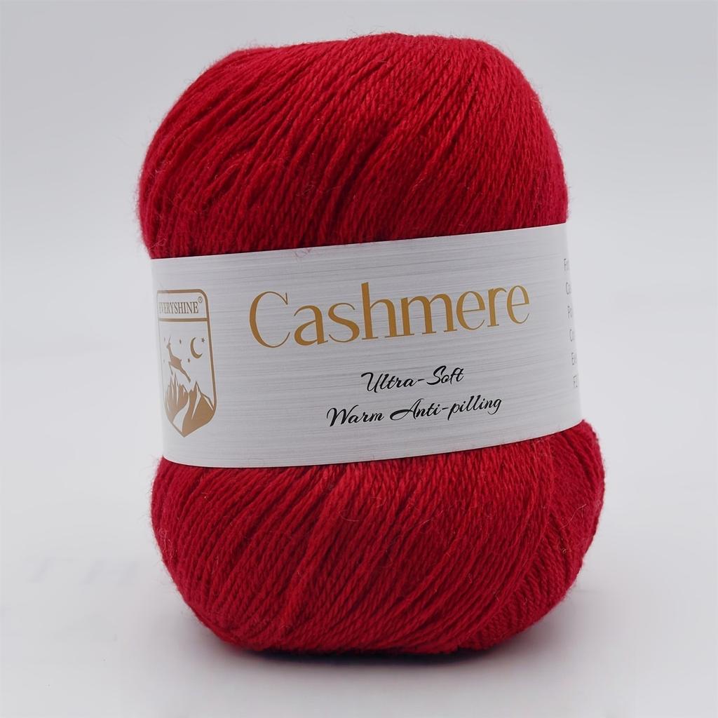6pcs Premium Cashmere Yarn – 50g/Pc 320m Soft Knitting & Crochet Yarn for DIY Hand-Woven Crafts – Luxurious Warm Fiber for Scarves, Hats, Sweaters