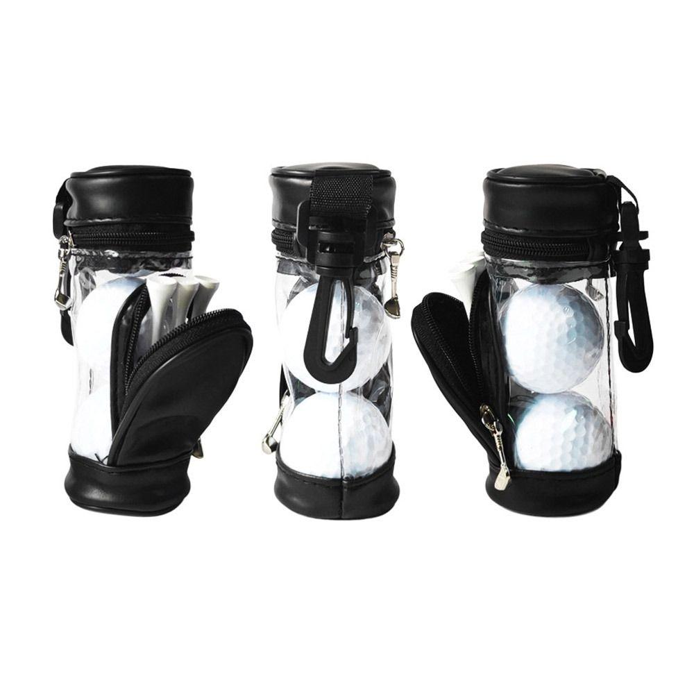 Portable Golf Ball Storage Bag Waterproof Golf Waist Pouch Golf Ball Waist Pack  Golf Training